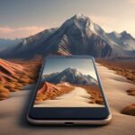 modern-smartphone-with-live-abstract-wallpaper-coming-out-screen_23-2151033587